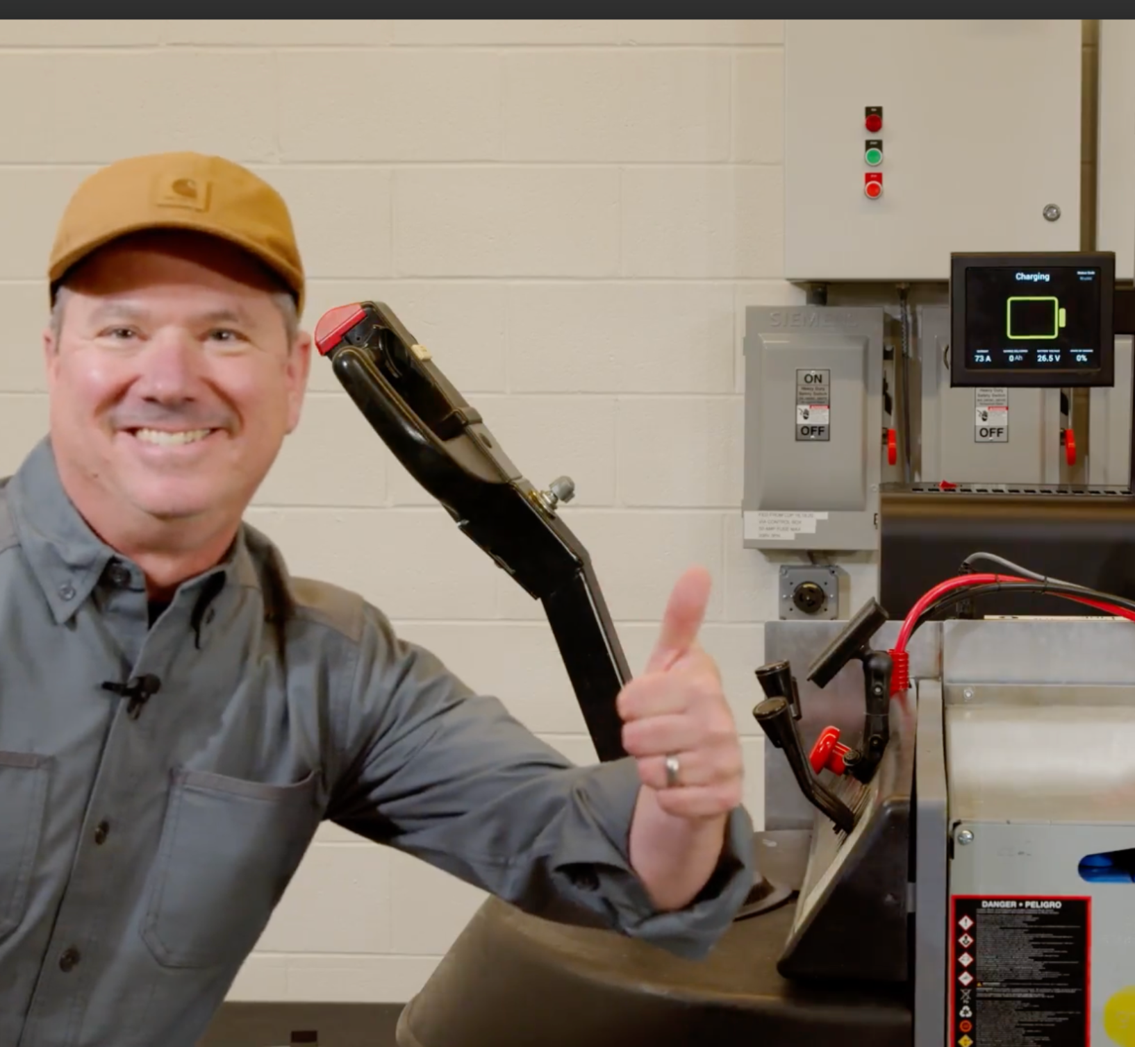 Lift Truck Charger Video